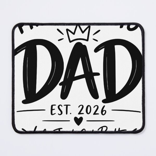 Item preview, Promoted To Dad | New Dad | First Time Dad | Dad Est 2026 | Proud Dad | Fatherhood | New Father | Dad Life designed and sold by TeeVerse27.