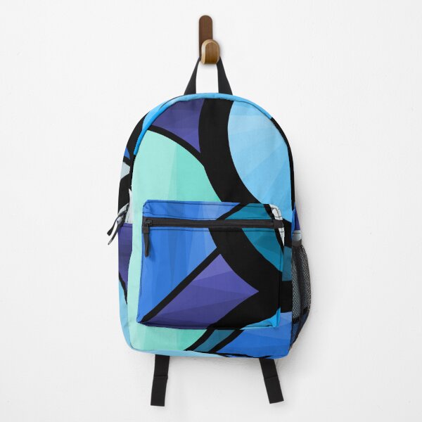 Item preview, Blue Stained Glass Mercury Symbol | Planet Astrology Graphic designed and sold by JayMakesTiktok.