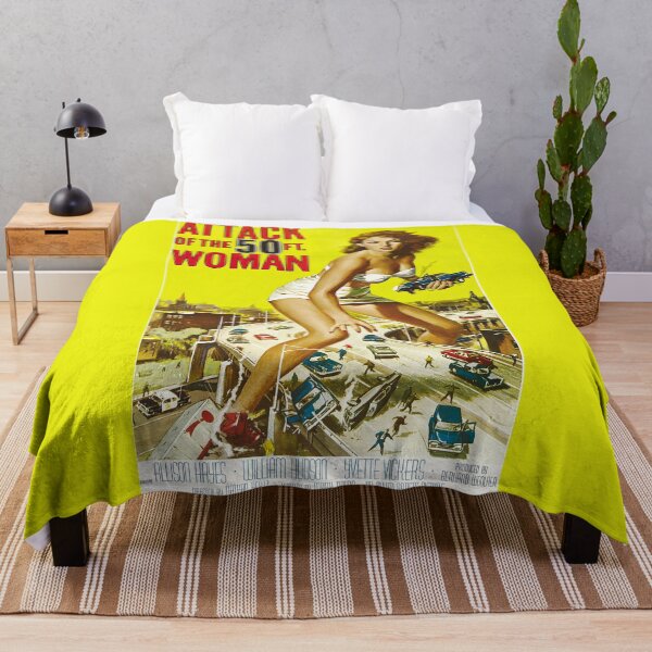 Item preview, Attack of the 50ft Woman Vintage Movie Poster designed and sold by OddPopnyc.