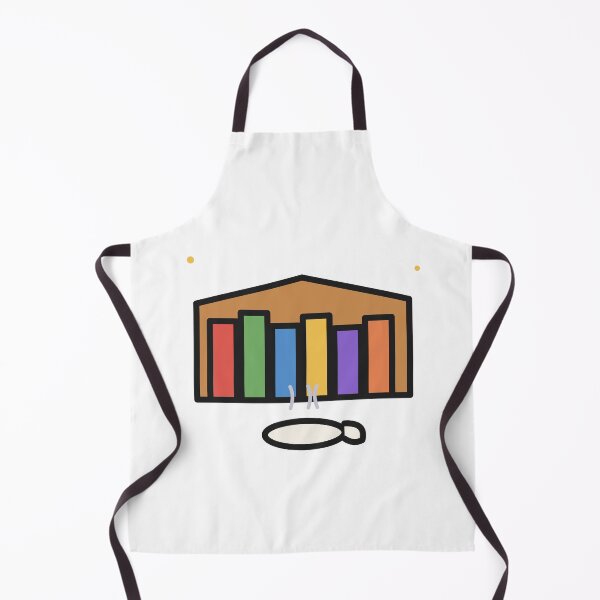 Item preview, Bookish Cottage Bookshelf and Tea Sticker designed and sold by BYyass25.