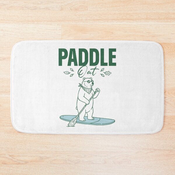 Item preview, Paddle Out Bear Paddleboard Design designed and sold by NullSpacePrints.