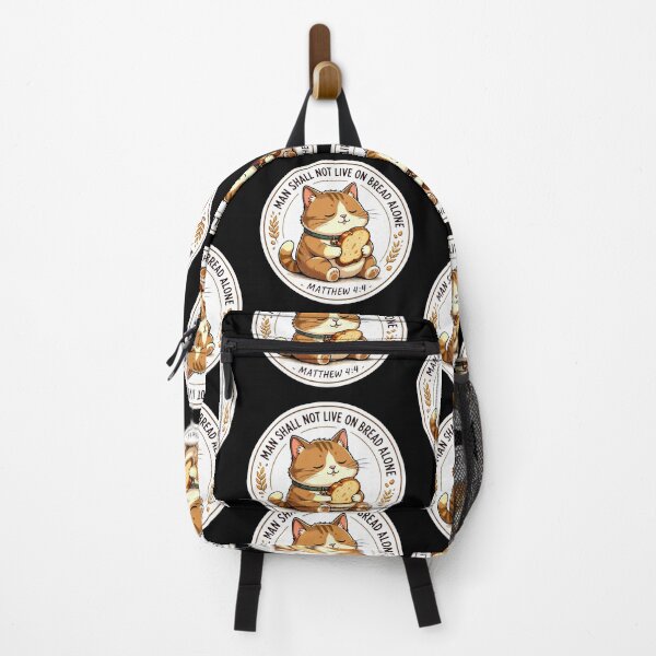 Item preview, Matthew 4:4 Man Shall Not Live On Bread Alone designed and sold by plushism.