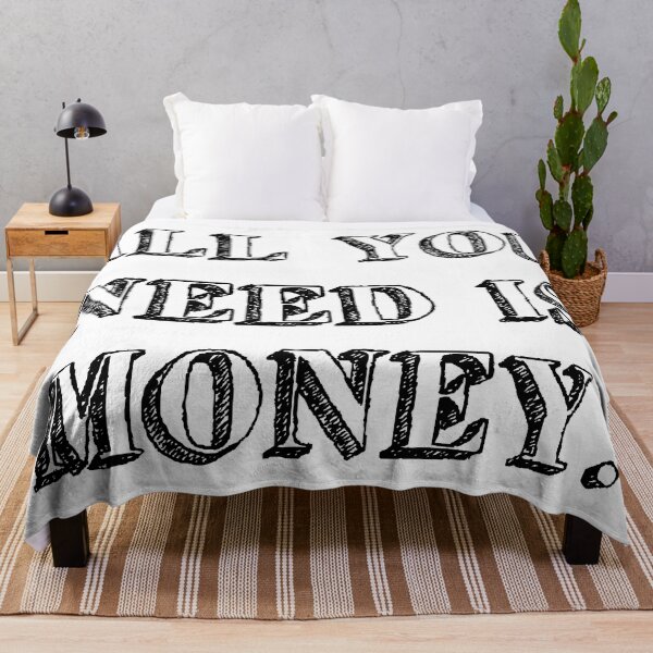 Item preview, all you need is money. love sign music sweet white designed and sold by Doctor Schtrudel.