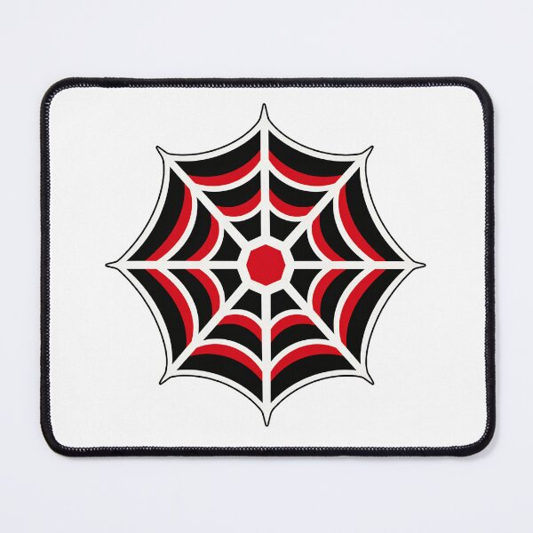 Item preview, Black Red Spider Web Gothic Design designed and sold by STOXT.
