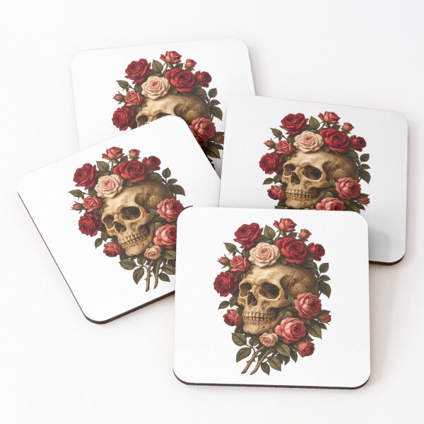 Item preview, Rose Skull Garden designed and sold by Whatever Works.
