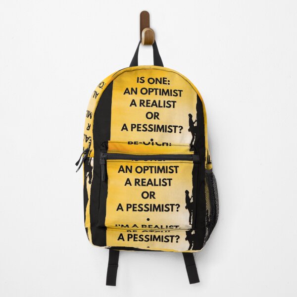Item preview, IS ONE AN OPTIMIST, A REALIST OR A PESSIMIST? designed and sold by REALiTY WiTHiN.