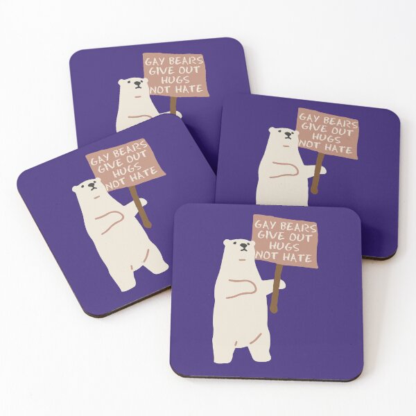 Item preview, gay bears give out hugs not hate designed and sold by remerasnerdas.