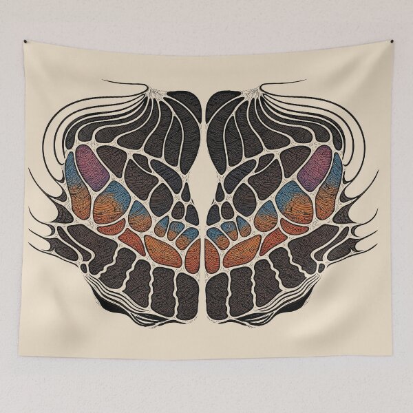Item preview, Moth Wings - Symmetrical Nature Pattern designed and sold by photossmirnov.