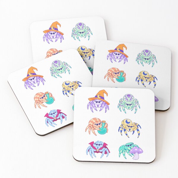 Item preview, Halloween Jumping Spiders designed and sold by Zoolumi.