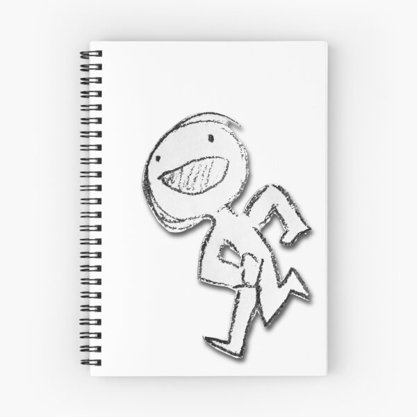 Item preview, Running away from my problems (stick figure) designed and sold by mystudiocreate.