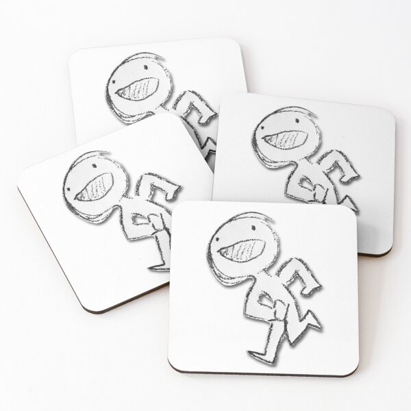 Item preview, Running away from my problems (stick figure) designed and sold by mystudiocreate.