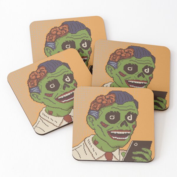 Item preview, Pixel Zombie Scrolling – Funny Halloween Design designed and sold by bitlionaire.