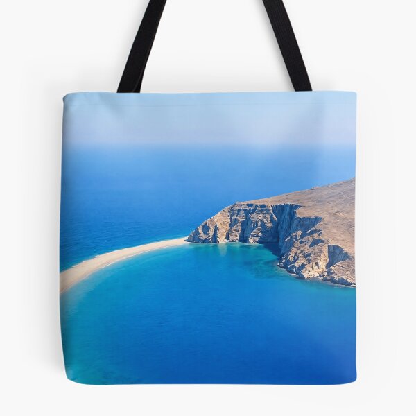 Item preview, Turquoise Lagoon Blue Ocean Beach Aerial View designed and sold by PhoceaWallpaper.