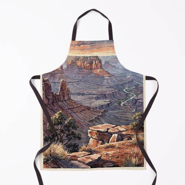 Item preview, Canyonlands National Park Utah Vintage Watercolor Travel designed and sold by Teelogic.