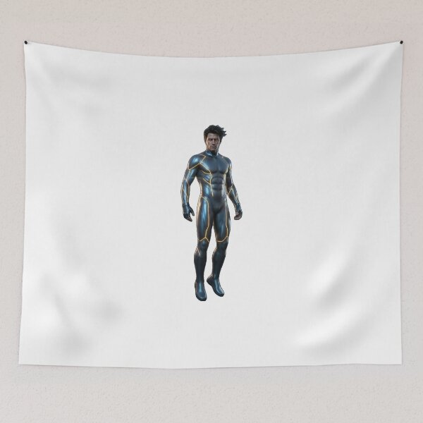 Item preview, Futuristic Superhero Black Gold Design designed and sold by STOXT.