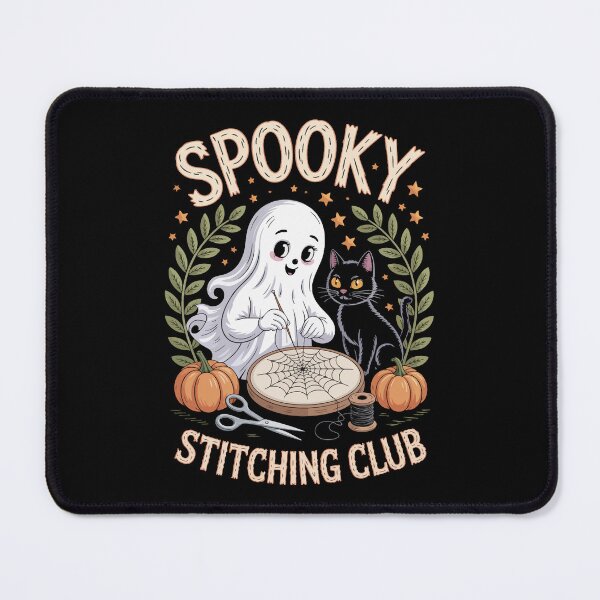 Item preview, SPOOKY STITCHING CLUB, designed and sold by jkrphoto.