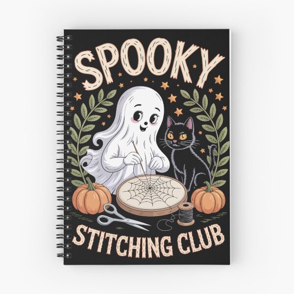 Item preview, SPOOKY STITCHING CLUB, designed and sold by jkrphoto.