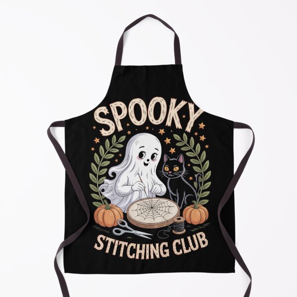 Item preview, SPOOKY STITCHING CLUB, designed and sold by jkrphoto.