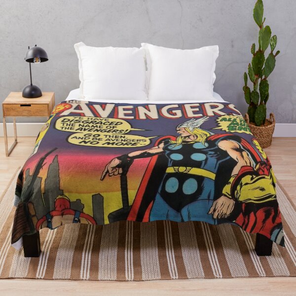 Item preview, The Avengers Comics Marvel Comic Book Original Custom Vintage Movie Poster Art designed and sold by Cool Robot Bro..