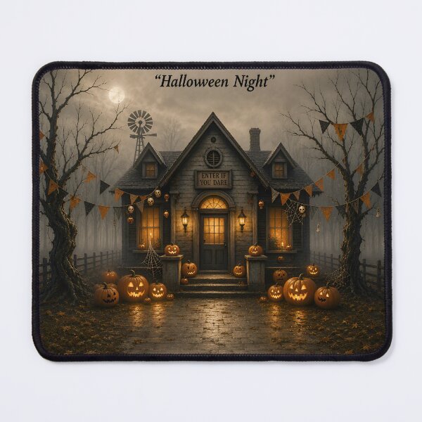 Item preview, Enter if You Dare Halloween Haunted House Tour designed and sold by TinCatOutPost.