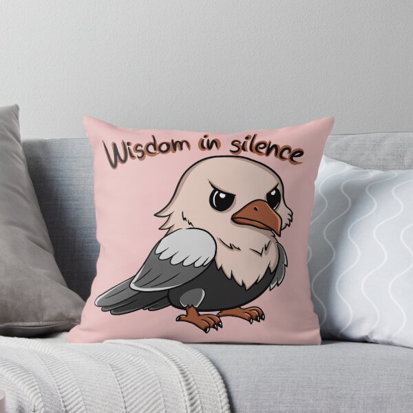 Item preview, Wisdom In Silence Bird designed and sold by Phyllya Design.