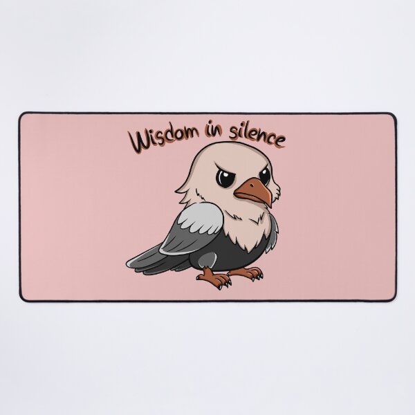 Item preview, Wisdom In Silence Bird designed and sold by Phyllya Design.