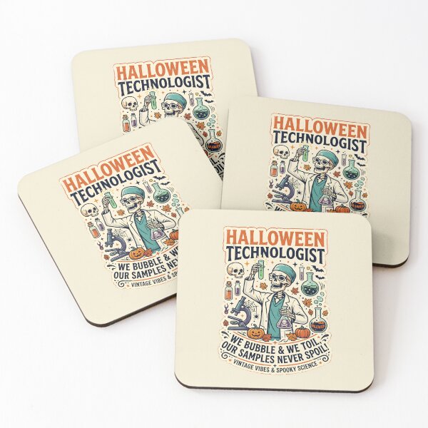 Item preview, Halloween technologist - We bubble & we toil, our samples never spoil - Halloween for technologists designed and sold by ParadoxParadox.