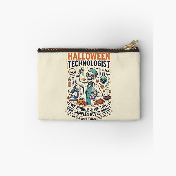 Item preview, Halloween technologist - We bubble & we toil, our samples never spoil - Halloween for technologists designed and sold by ParadoxParadox.