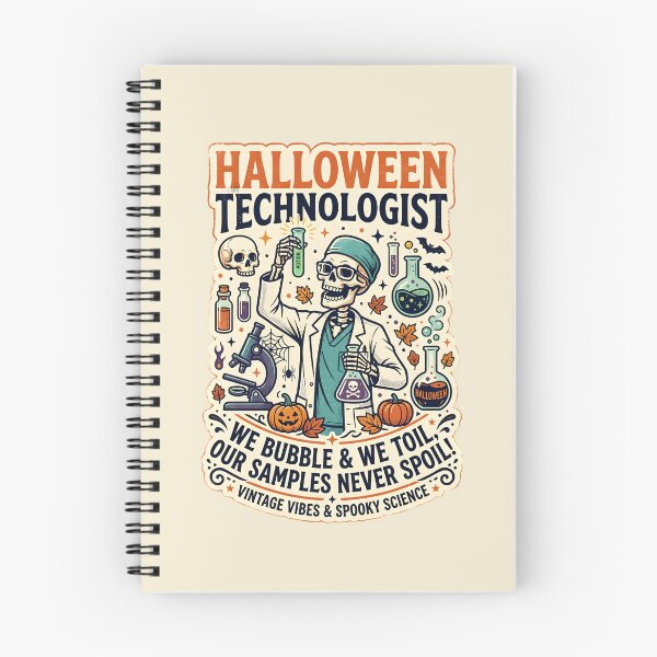 Item preview, Halloween technologist - We bubble & we toil, our samples never spoil - Halloween for technologists designed and sold by ParadoxParadox.