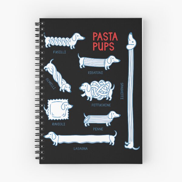 Item preview, Pasta Pups Funny Dachshund Italian Food Spaghetti Dog designed and sold by Chromatic-Cubes.