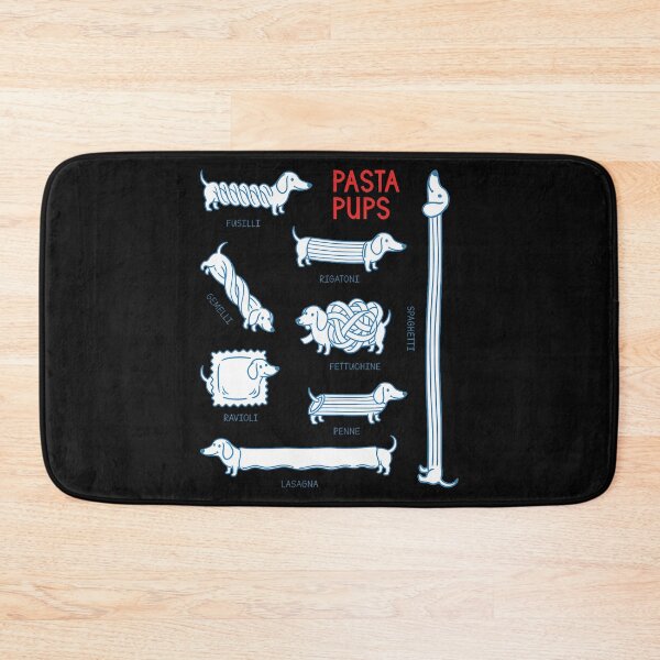Item preview, Pasta Pups Funny Dachshund Italian Food Spaghetti Dog designed and sold by Chromatic-Cubes.