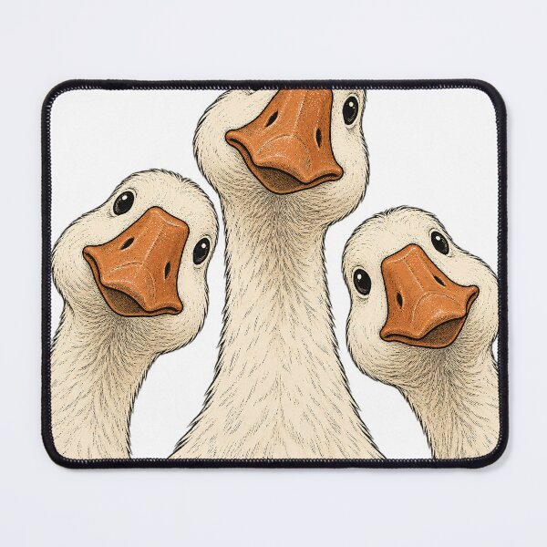 Item preview, What The Flock? Funny Goose Gang designed and sold by Nordo Studio.