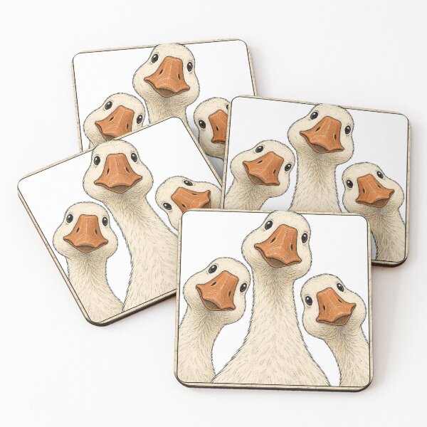Item preview, What The Flock? Funny Goose Gang designed and sold by Nordo Studio.