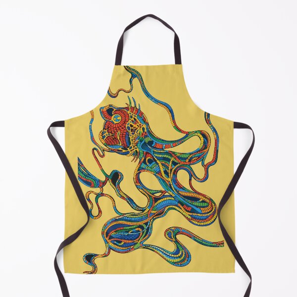 Item preview, Mosaic Octopus - Colorful Folk Creature Art designed and sold by photossmirnov.