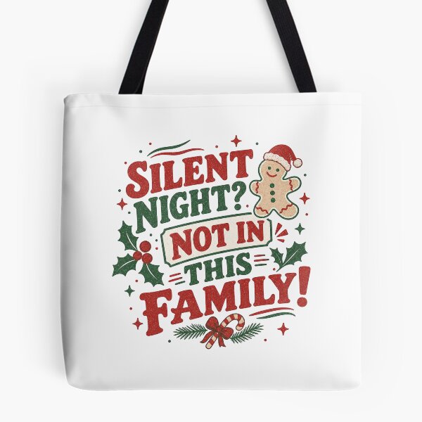Artikelvorschau, Stille Nacht? Nicht in dieser Familie entworfen und verkauft von SpEnMa-Holidays.