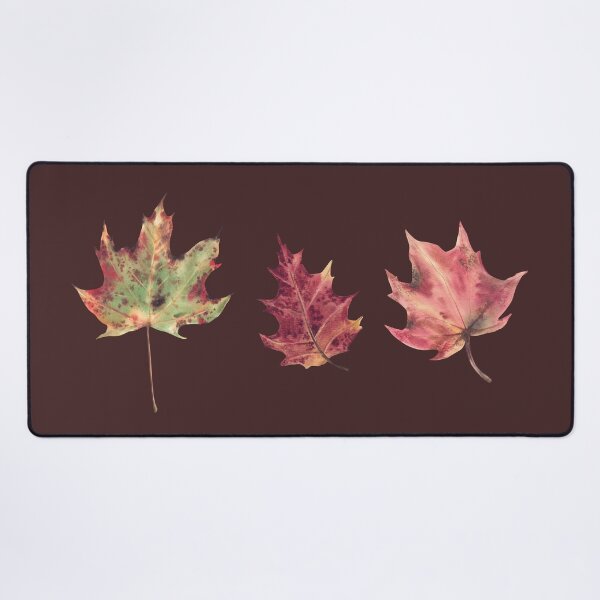 Item preview, Autumn maple, sycamore leaves green, yellow, red and golden coloured. Watercolor designed and sold by BartolArt.