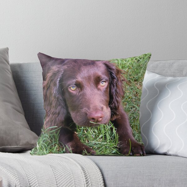 Item preview, Playful Puppy on Grass designed and sold by JEZ22.
