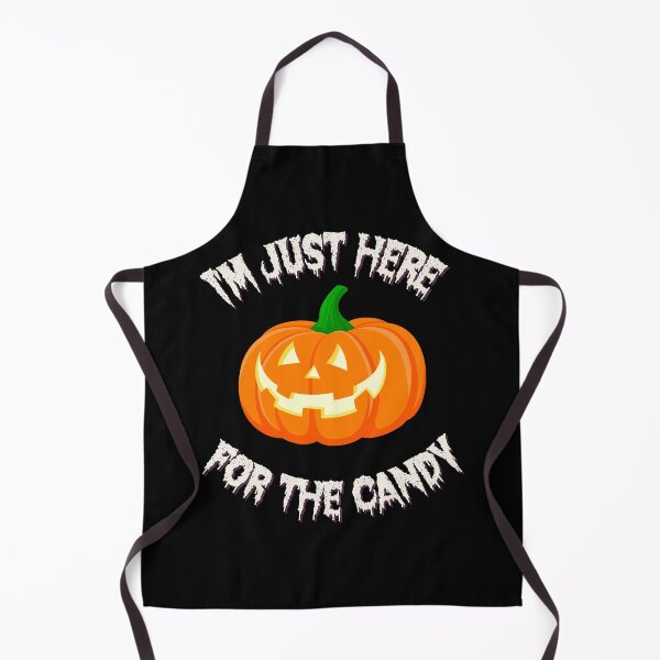 Item preview, I'm just here for the candy scary funny unisex halloween design designed and sold by Logiprint.