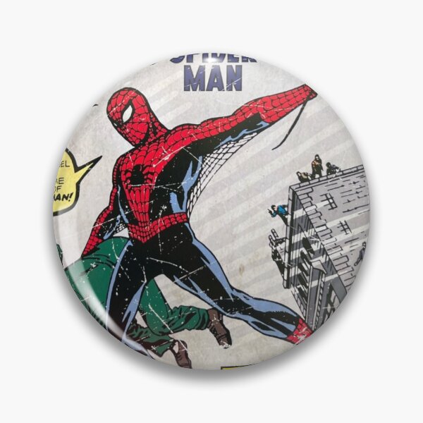 Item preview, Marvel Spiderman Comics Comic Book Original Custom Vintage Movie Poster Art designed and sold by Cool Robot Bro..