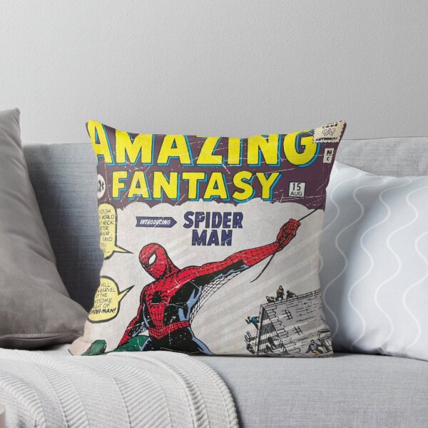 Item preview, Marvel Spiderman Comics Comic Book Original Custom Vintage Movie Poster Art designed and sold by Cool Robot Bro..