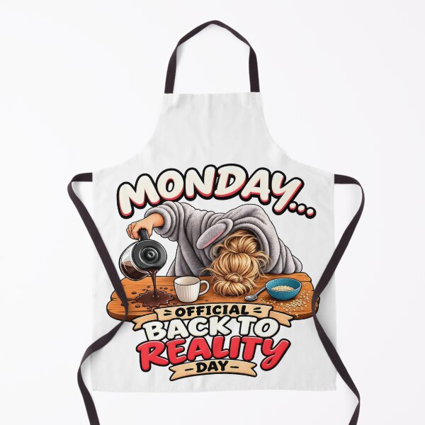 Item preview, Monday Official Back to Reality Day designed and sold by PRINTIONAL.