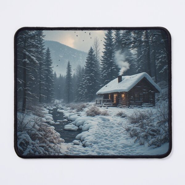 Item preview, Creekside in the winter designed and sold by CreekSideCreat.
