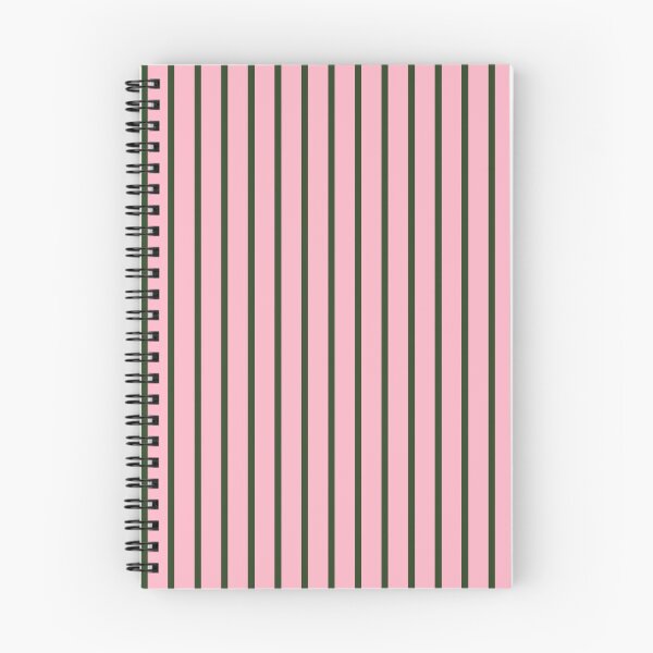 Item preview, Pastel Pink and Forest Green Vertical Stripes Minimalist Aesthetic Pattern | Preppy Coquette Stripes Pattern in Deep Forest and Bubblegum Pink | Vertical Stripes in Deep Green and Rose designed and sold by VivaFy.