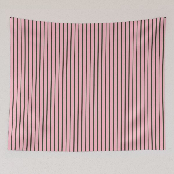 Item preview, Pastel Pink and Forest Green Vertical Stripes Minimalist Aesthetic Pattern | Preppy Coquette Stripes Pattern in Deep Forest and Bubblegum Pink | Vertical Stripes in Deep Green and Rose designed and sold by VivaFy.