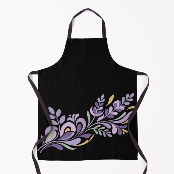 Item preview, Minimalist lavender flower branch design designed and sold by ElegantOutlines.