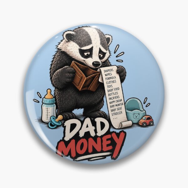 Item preview, Dad Money Baby Expenses Humor designed and sold by Ania & Maxiu.