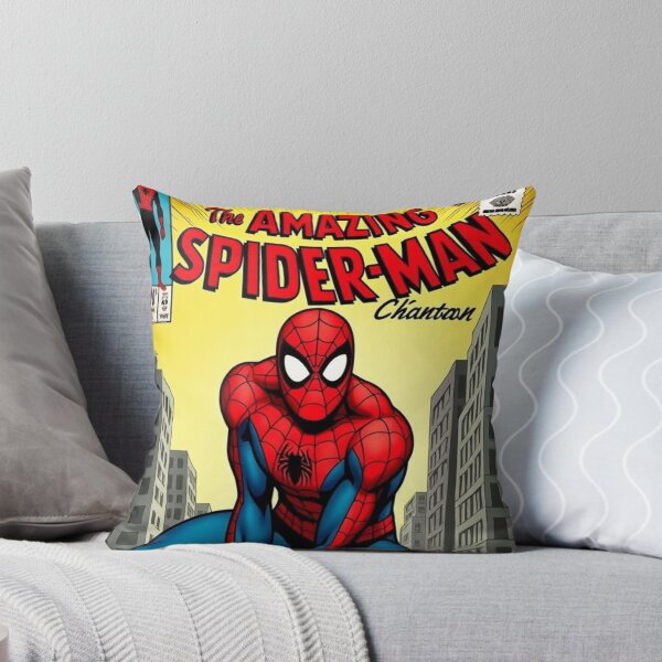 Item preview, Marvel Spiderman Comics Comic Book Original Custom Vintage Movie Poster Art designed and sold by Cool Robot Bro..