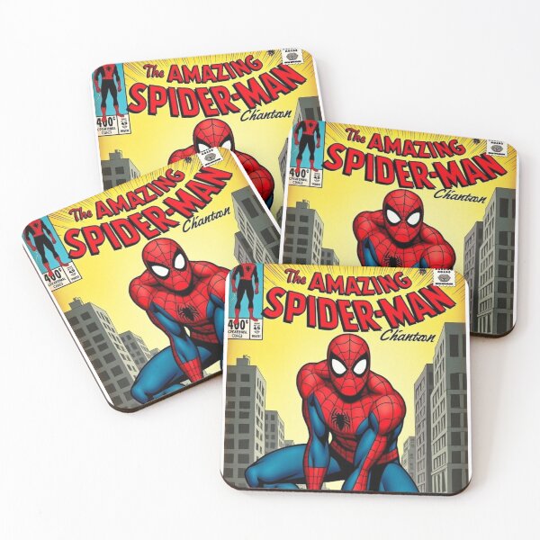 Item preview, Marvel Spiderman Comics Comic Book Original Custom Vintage Movie Poster Art designed and sold by Cool Robot Bro..