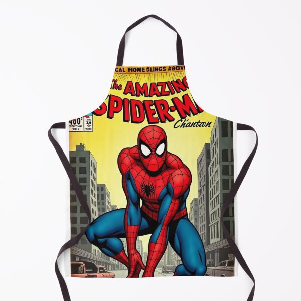 Item preview, Marvel Spiderman Comics Comic Book Original Custom Vintage Movie Poster Art designed and sold by Cool Robot Bro..
