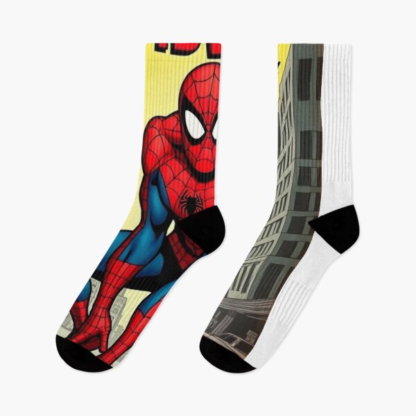 Item preview, Marvel Spiderman Comics Comic Book Original Custom Vintage Movie Poster Art designed and sold by Cool Robot Bro..